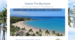 Desktop Screenshot of explore-the-big-island.com